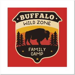 buffalo wild zone Posters and Art